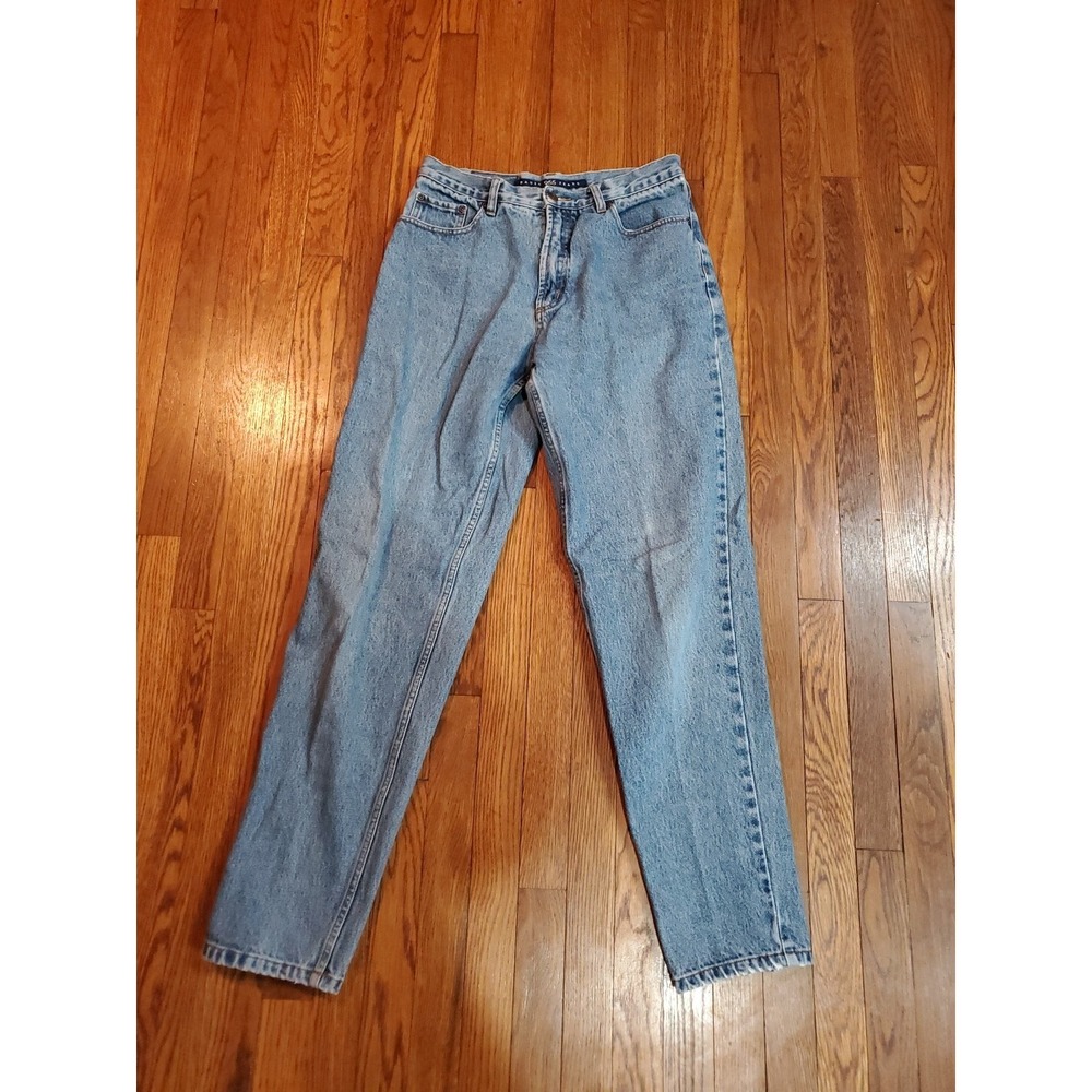 EUC Mens‎ 955 Denim Basics Stonewashed Blue Jeans taper leg 32x34 Vintage